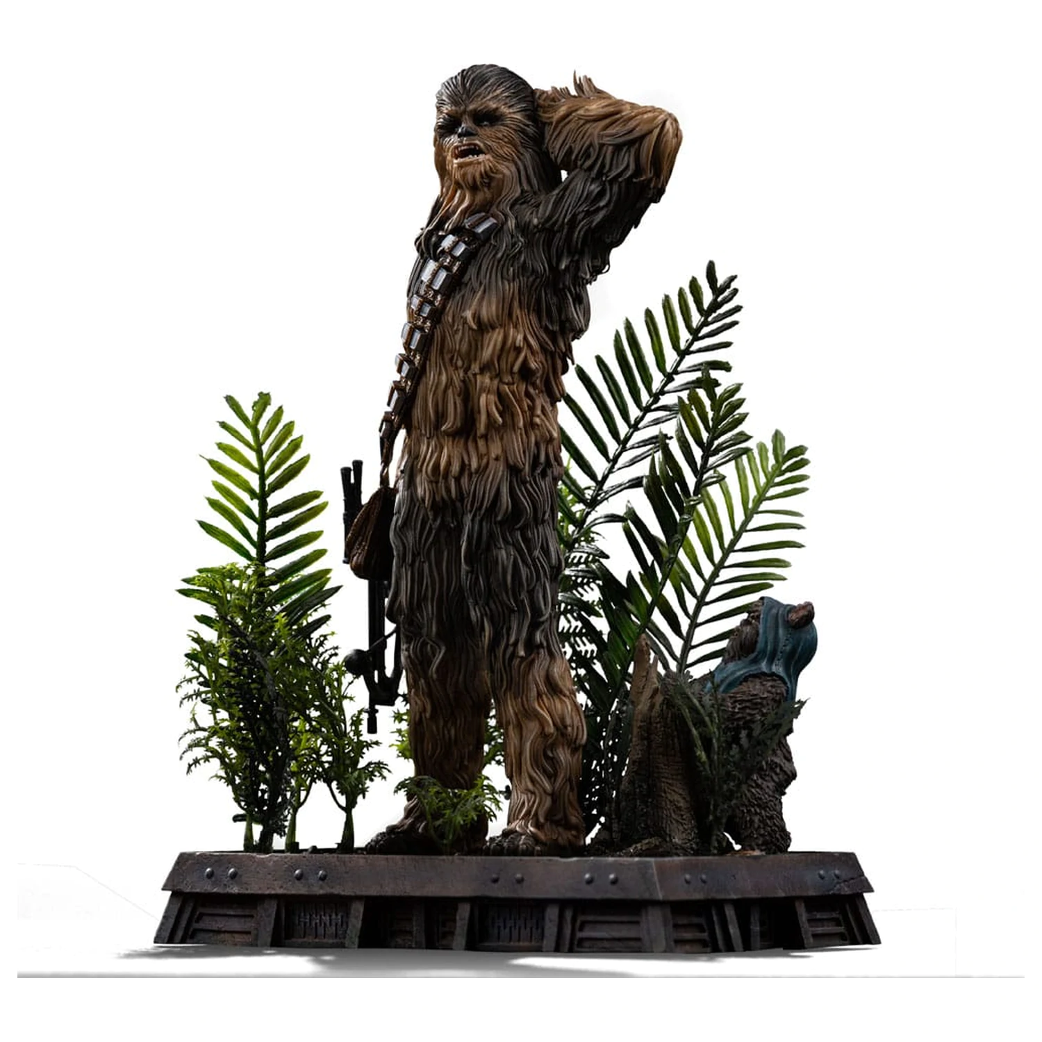 Star Wars Episode VI Art Scale Statue 1/10 Chewbacca and Tokkat 22 cm             product photo