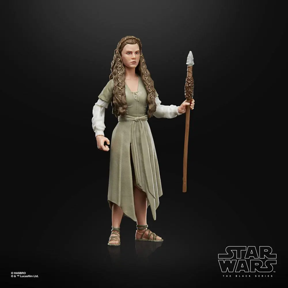 Star Wars Episode VI Black Series Action Figure 2022 Princess Leia (Ewok Village) 15 cm termékfotó