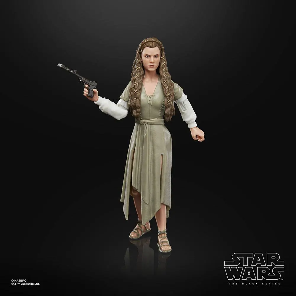 Star Wars Episode VI Black Series Action Figure 2022 Princess Leia (Ewok Village) 15 cm termékfotó