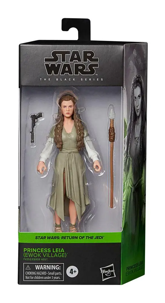 Star Wars Episode VI Black Series Action Figure 2022 Princess Leia (Ewok Village) 15 cm termékfotó