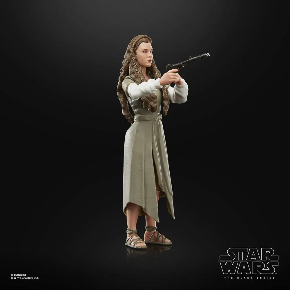 Star Wars Episode VI Black Series Action Figure 2022 Princess Leia (Ewok Village) 15 cm termékfotó