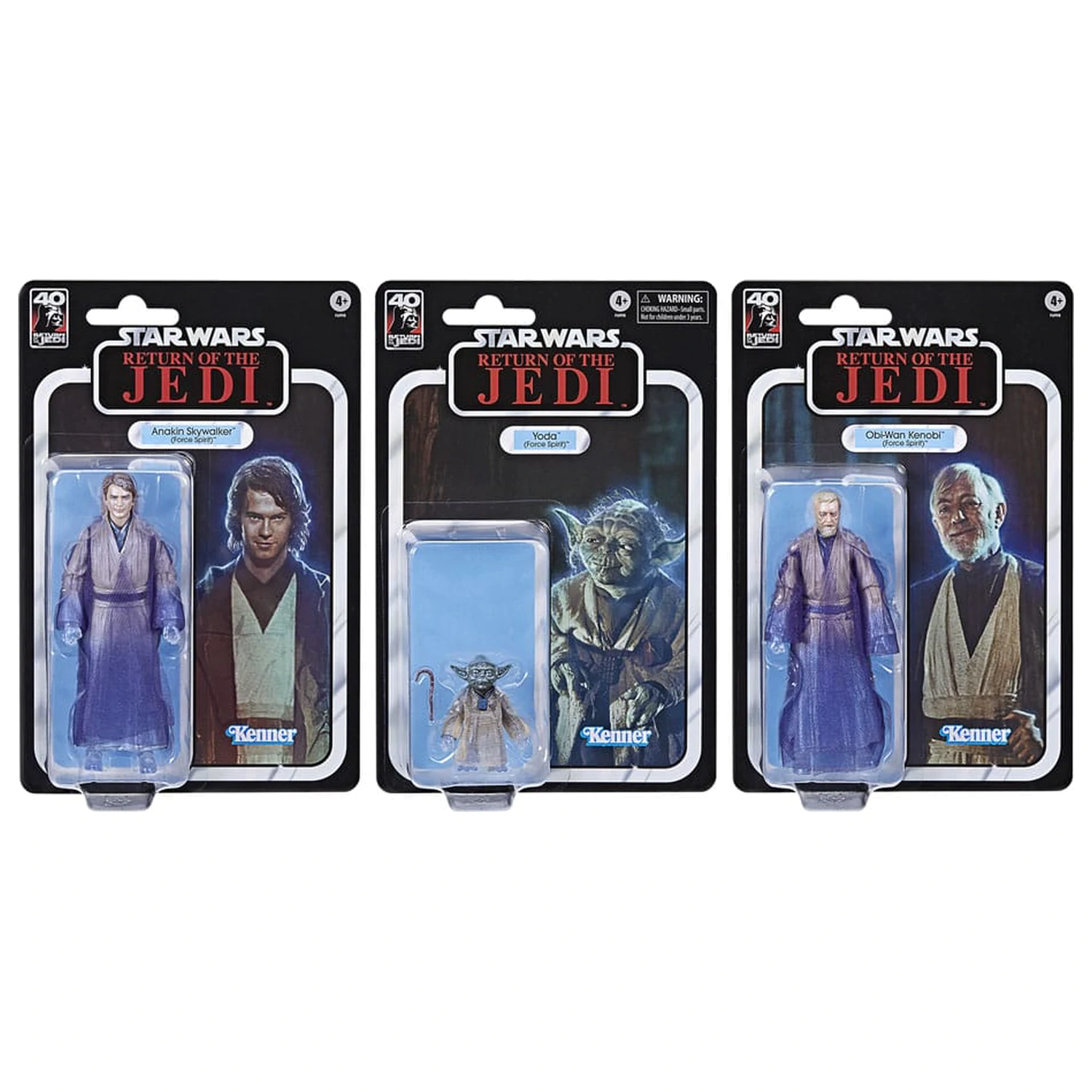 Star Wars Episode VI Black Series Action Figure 3-Pack Force Spirits 15 cm product photo