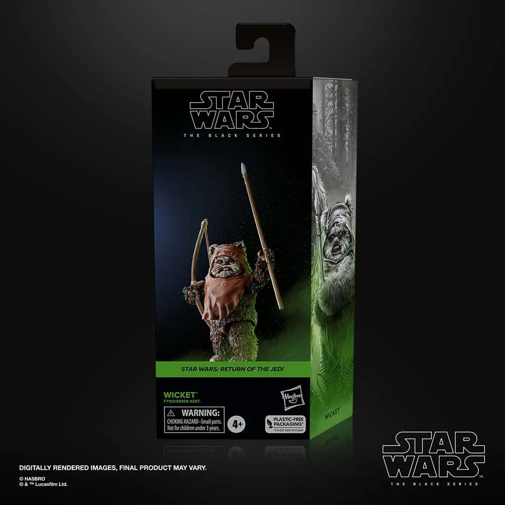 Star Wars Episode VI Black Series Action Figure Wicket 15 cm termékfotó