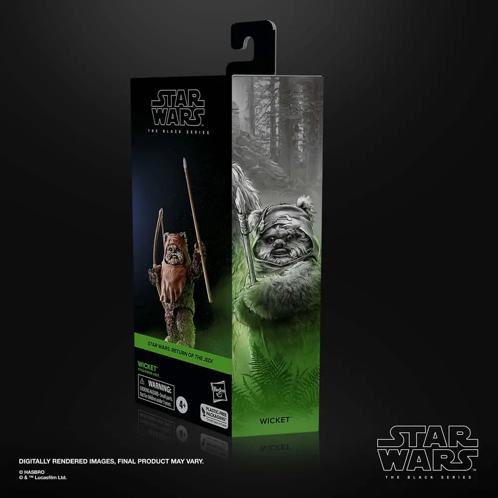 Star Wars Episode VI Black Series Action Figure Wicket 15 cm termékfotó