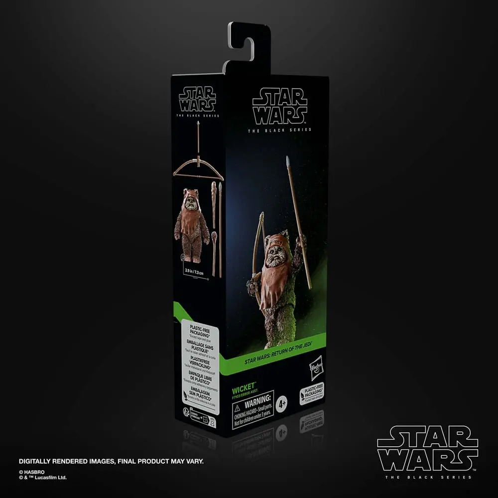 Star Wars Episode VI Black Series Action Figure Wicket 15 cm termékfotó