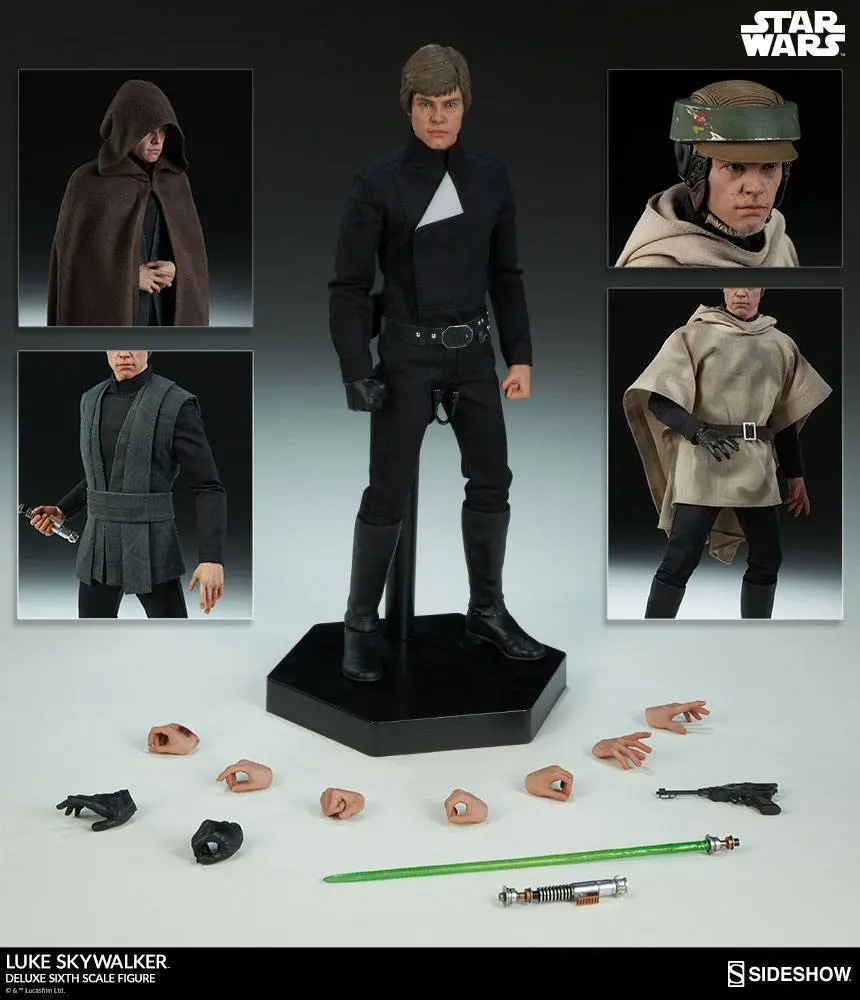 Star Wars Episode VI Deluxe Action Figure 1/6 Luke Skywalker Deluxe 30 cm product photo