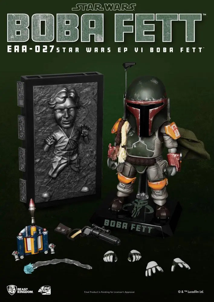 Star Wars Episode VI Egg Attack Action Figure Boba Fett 16 cm product photo