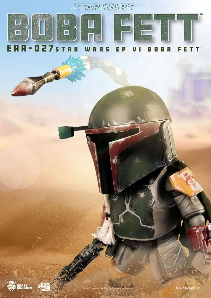 Star Wars Episode VI Egg Attack Action Figure Boba Fett 16 cm product photo
