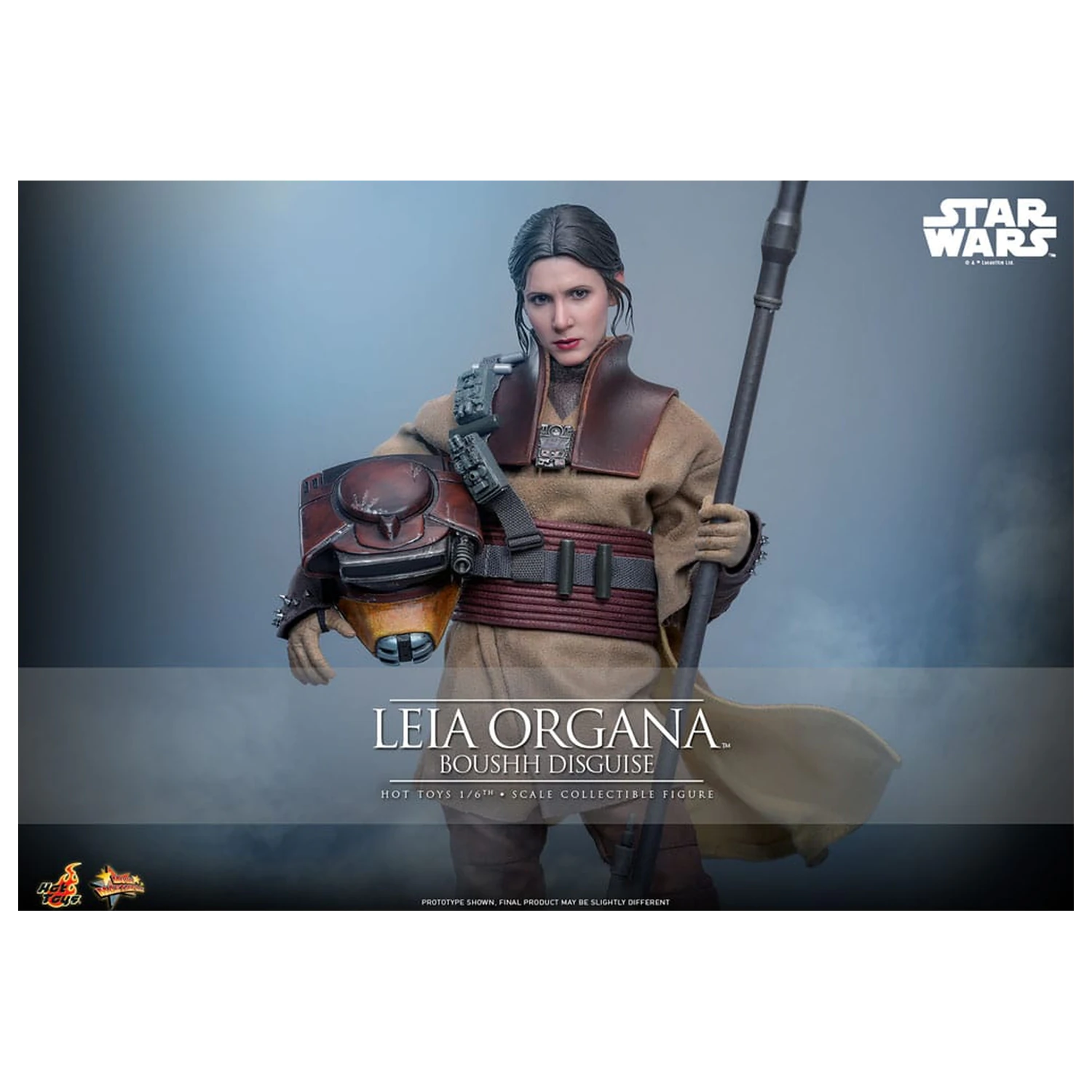 Star Wars Episode VI Movie Masterpiece Action Figure 1/6 Leia Organa (Boushh Disguise) 27 cm product photo