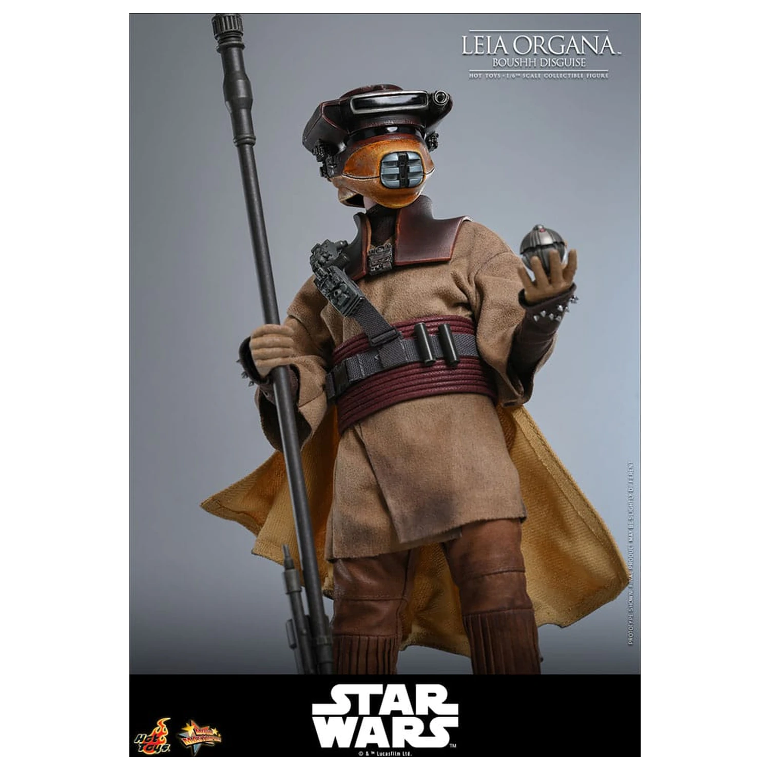 Star Wars Episode VI Movie Masterpiece Action Figure 1/6 Leia Organa (Boushh Disguise) 27 cm product photo