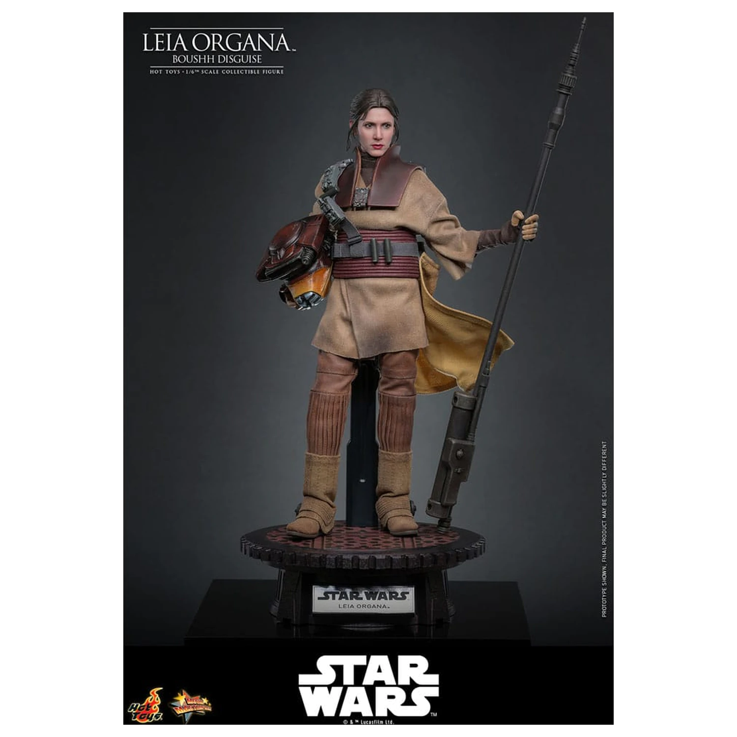Star Wars Episode VI Movie Masterpiece Action Figure 1/6 Leia Organa (Boushh Disguise) 27 cm product photo