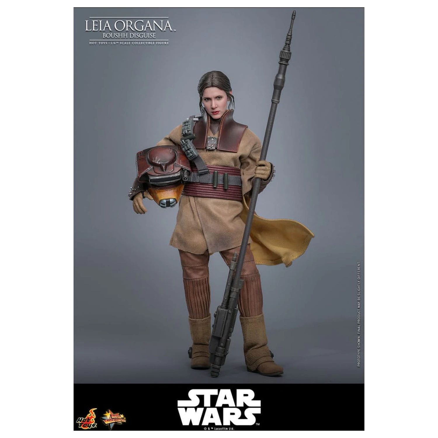 Star Wars Episode VI Movie Masterpiece Action Figure 1/6 Leia Organa (Boushh Disguise) 27 cm product photo