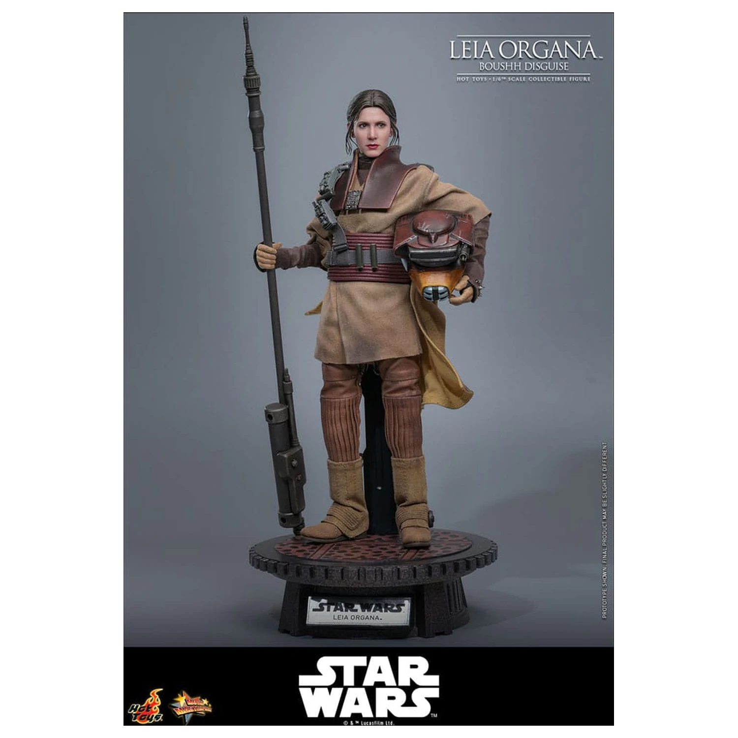 Star Wars Episode VI Movie Masterpiece Action Figure 1/6 Leia Organa (Boushh Disguise) 27 cm product photo