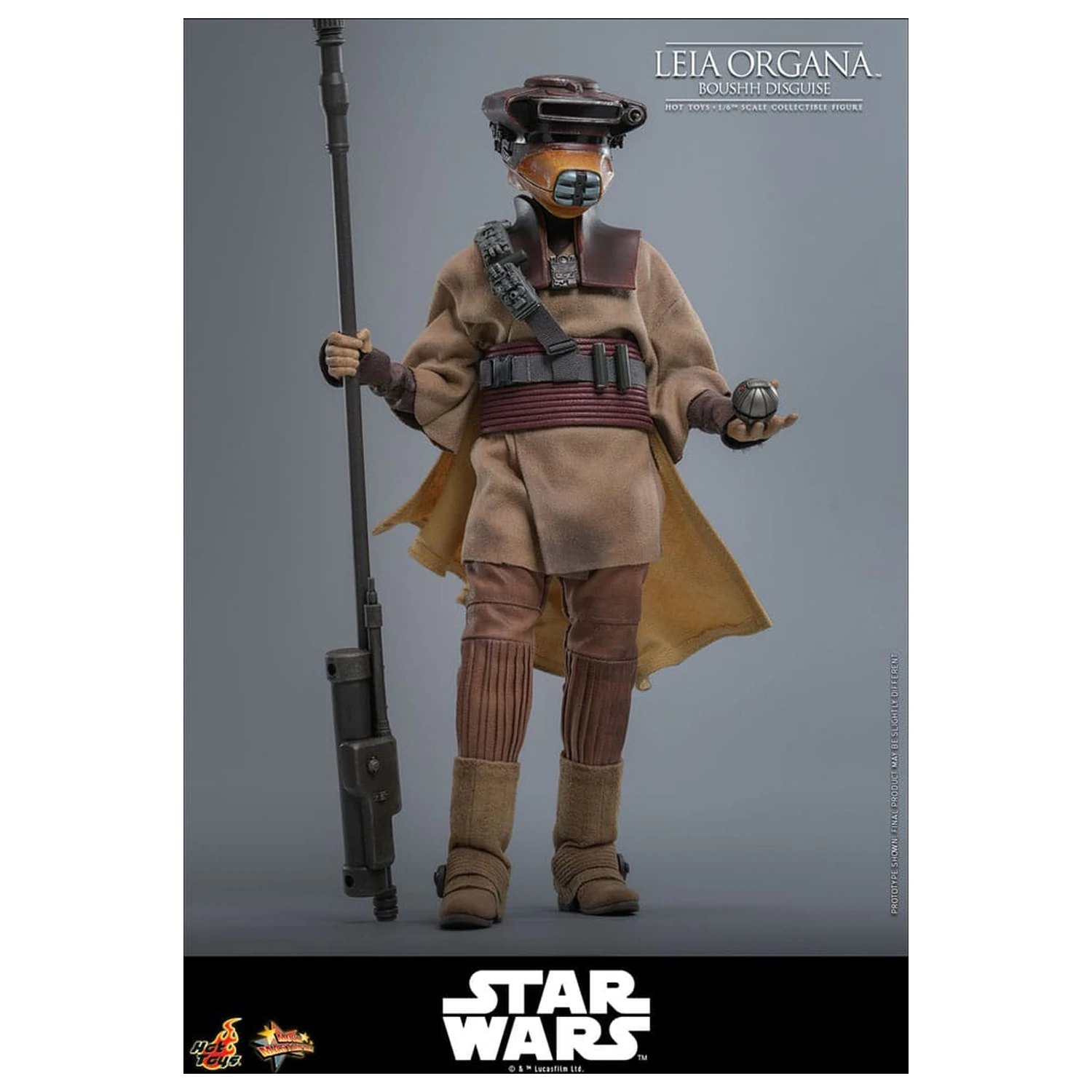 Star Wars Episode VI Movie Masterpiece Action Figure 1/6 Leia Organa (Boushh Disguise) 27 cm product photo