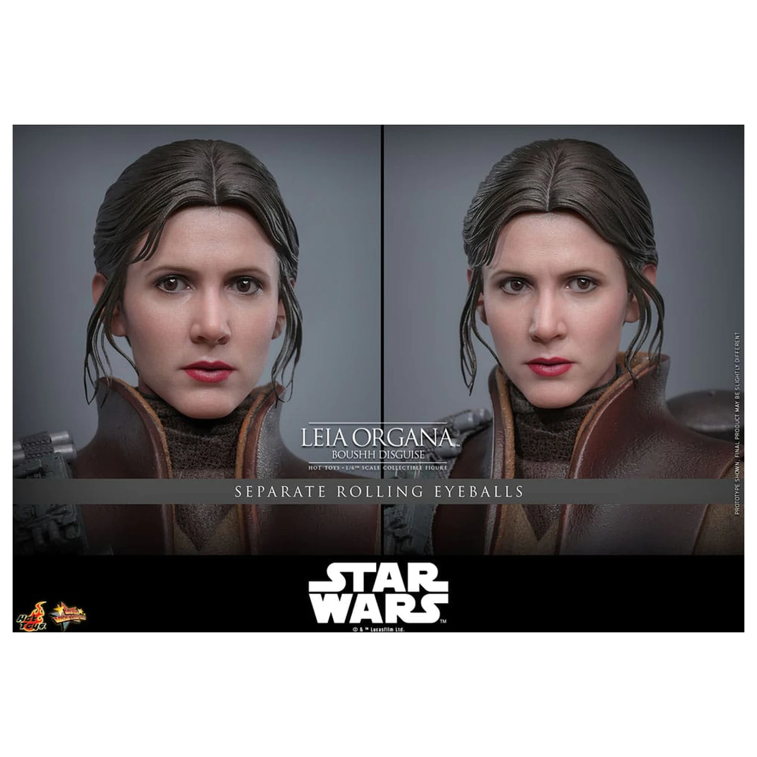 Star Wars Episode VI Movie Masterpiece Action Figure 1/6 Leia Organa (Boushh Disguise) 27 cm product photo
