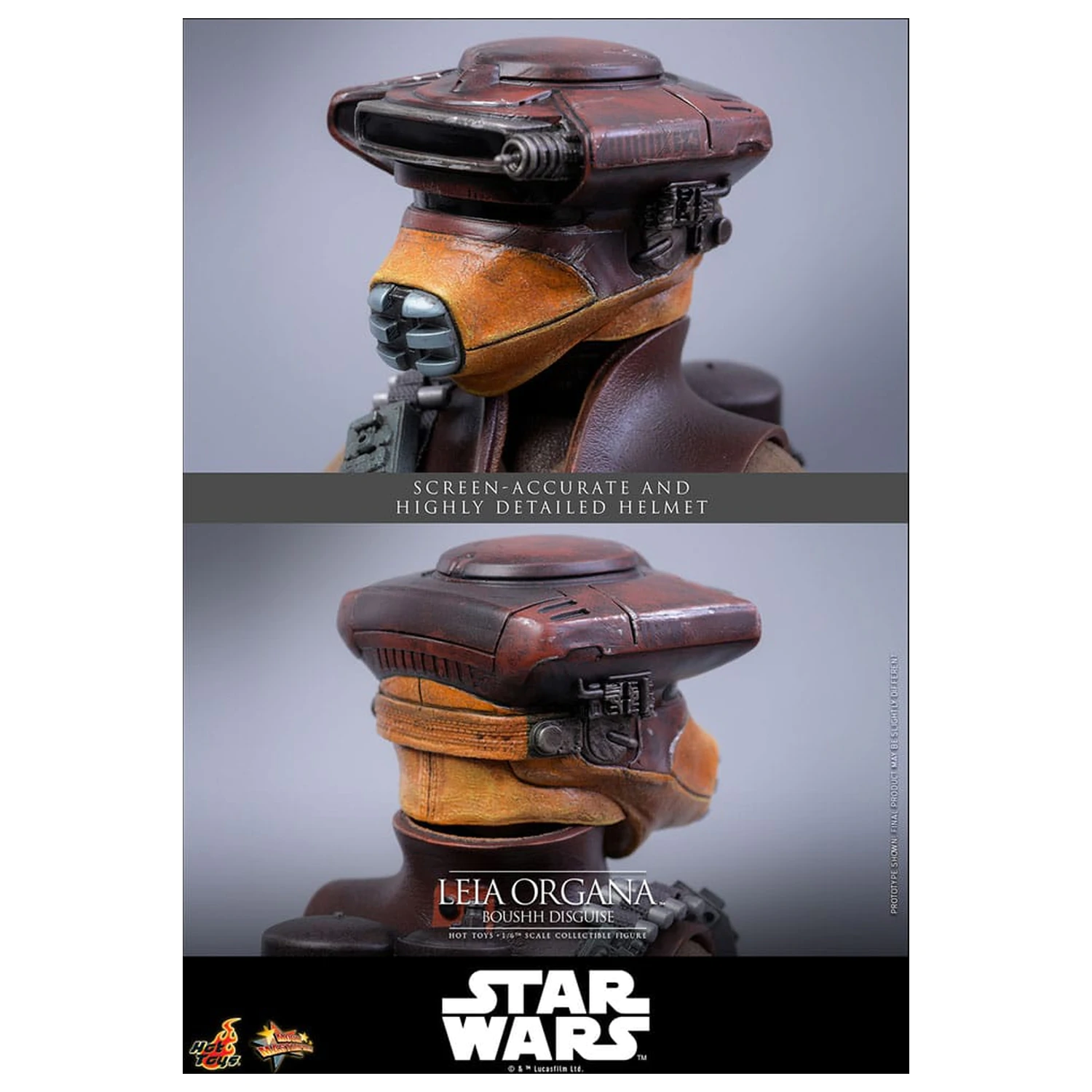 Star Wars Episode VI Movie Masterpiece Action Figure 1/6 Leia Organa (Boushh Disguise) 27 cm product photo