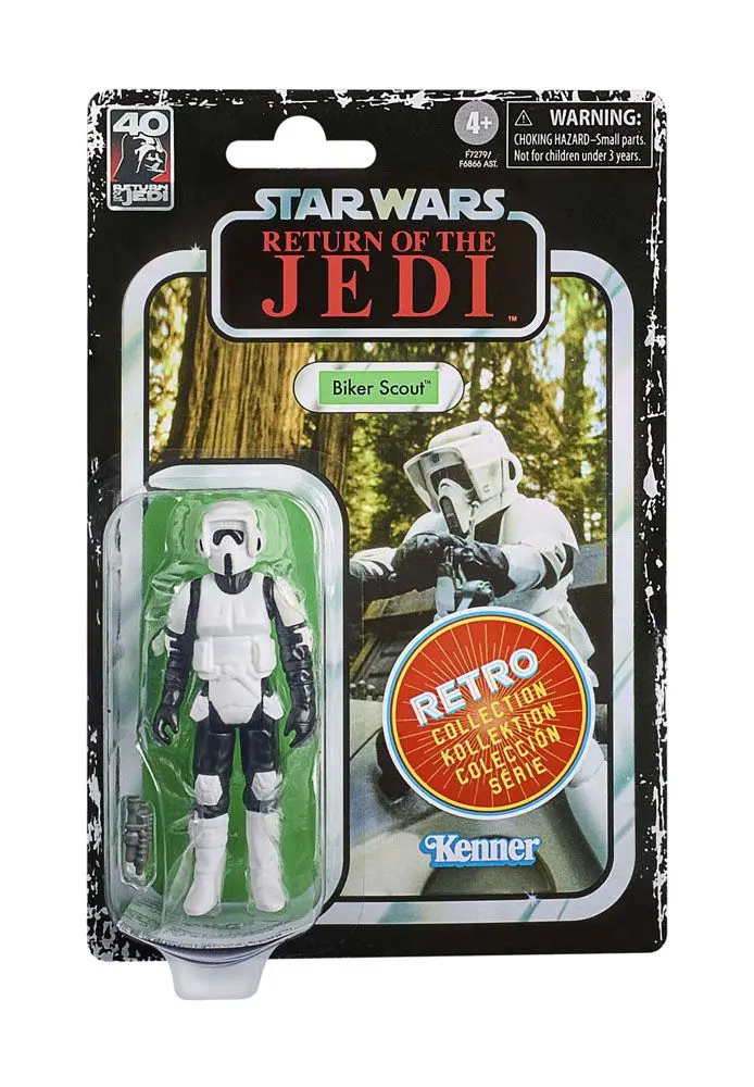 Star Wars Episode VI Retro Collection Action Figure Biker Scout 10 cm product photo