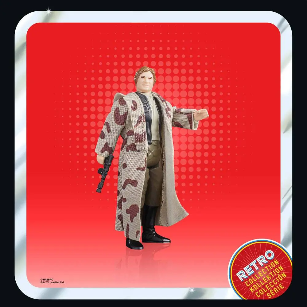 Star Wars Episode VI Retro Collection Action Figure Han Solo (Endor) 10 cm product photo
