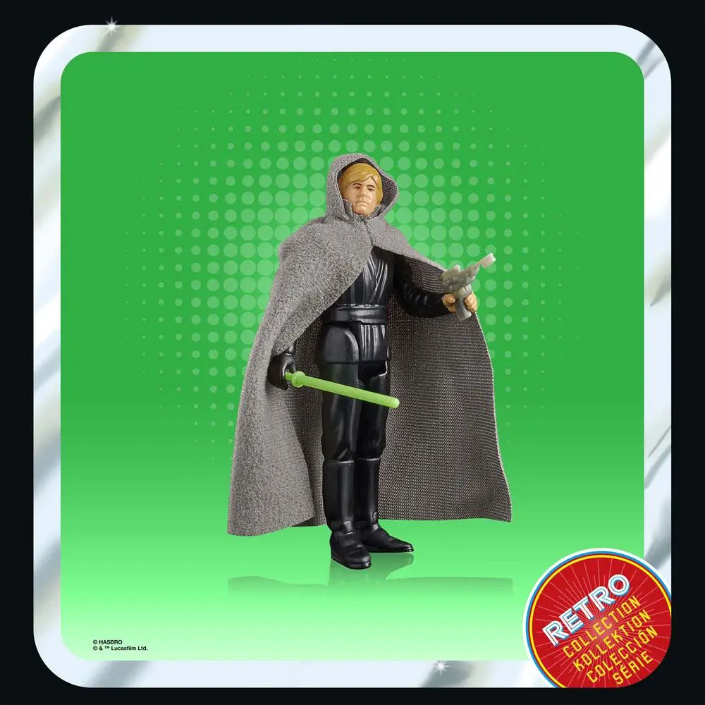 Star Wars Episode VI Retro Collection Action Figure Luke Skywalker (Jedi Knight) 10 cm product photo