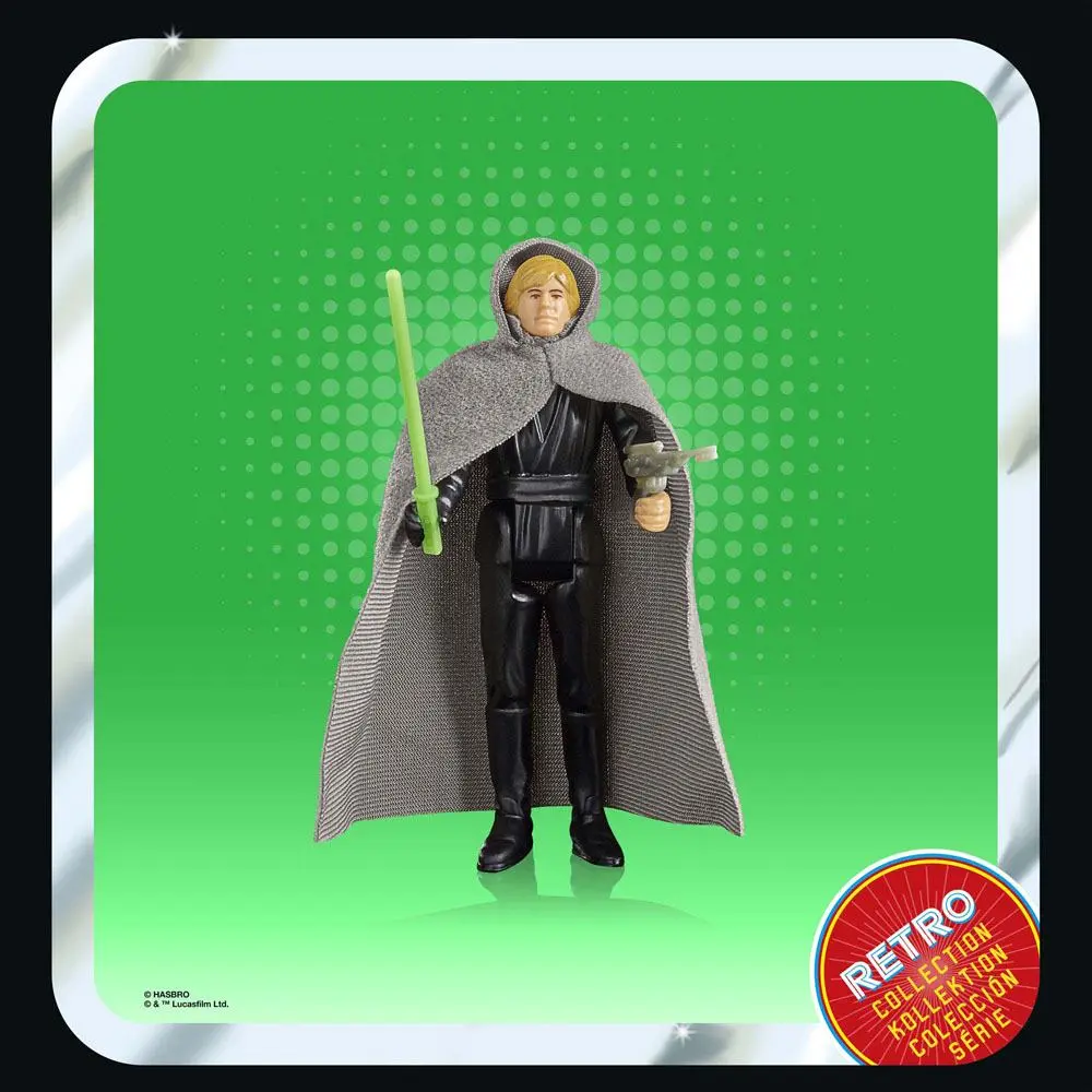 Star Wars Episode VI Retro Collection Action Figure Luke Skywalker (Jedi Knight) 10 cm product photo