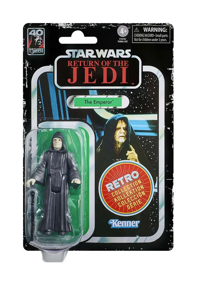Star Wars Episode VI Retro Collection Action Figure The Emperor 10 cm product photo