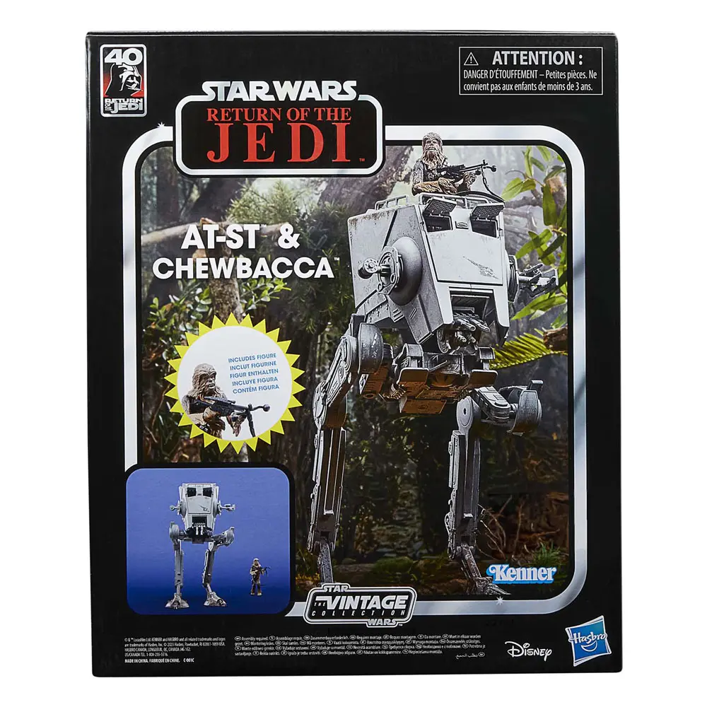 Star Wars Episode VI Vintage Collection Vehicle with Figure AT-ST & Chewbacca product photo