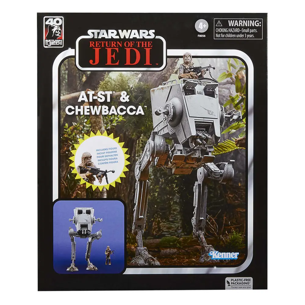 Star Wars Episode VI Vintage Collection Vehicle with Figure AT-ST & Chewbacca product photo