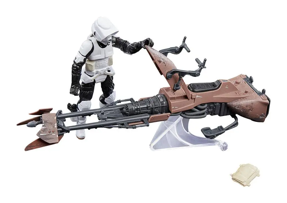 Star Wars Episode VI Vintage Collection Vehicle with Figure Speeder Bike &amp; Scout Trooper product photo