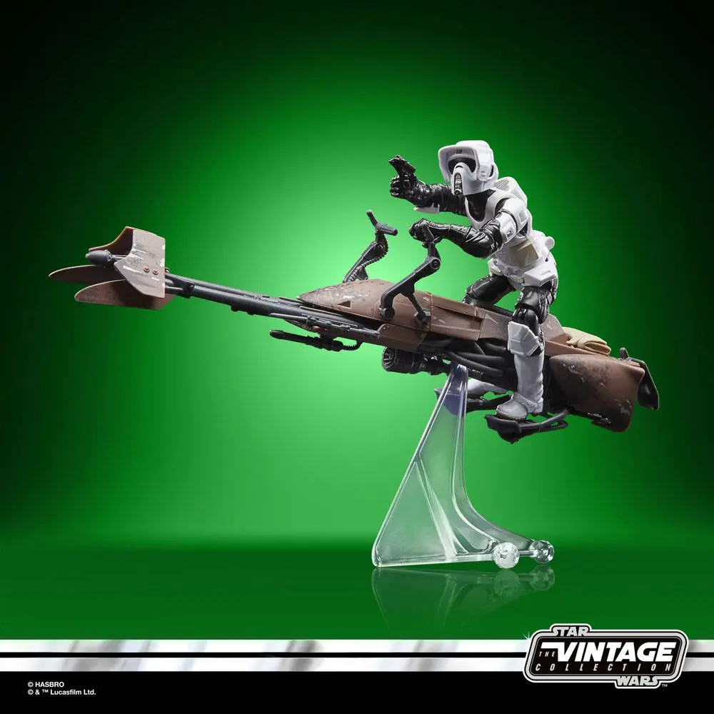 Star Wars Episode VI Vintage Collection Vehicle with Figure Speeder Bike &amp; Scout Trooper product photo