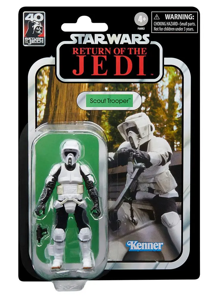 Star Wars Episode VI Vintage Collection Vehicle with Figure Speeder Bike &amp; Scout Trooper product photo