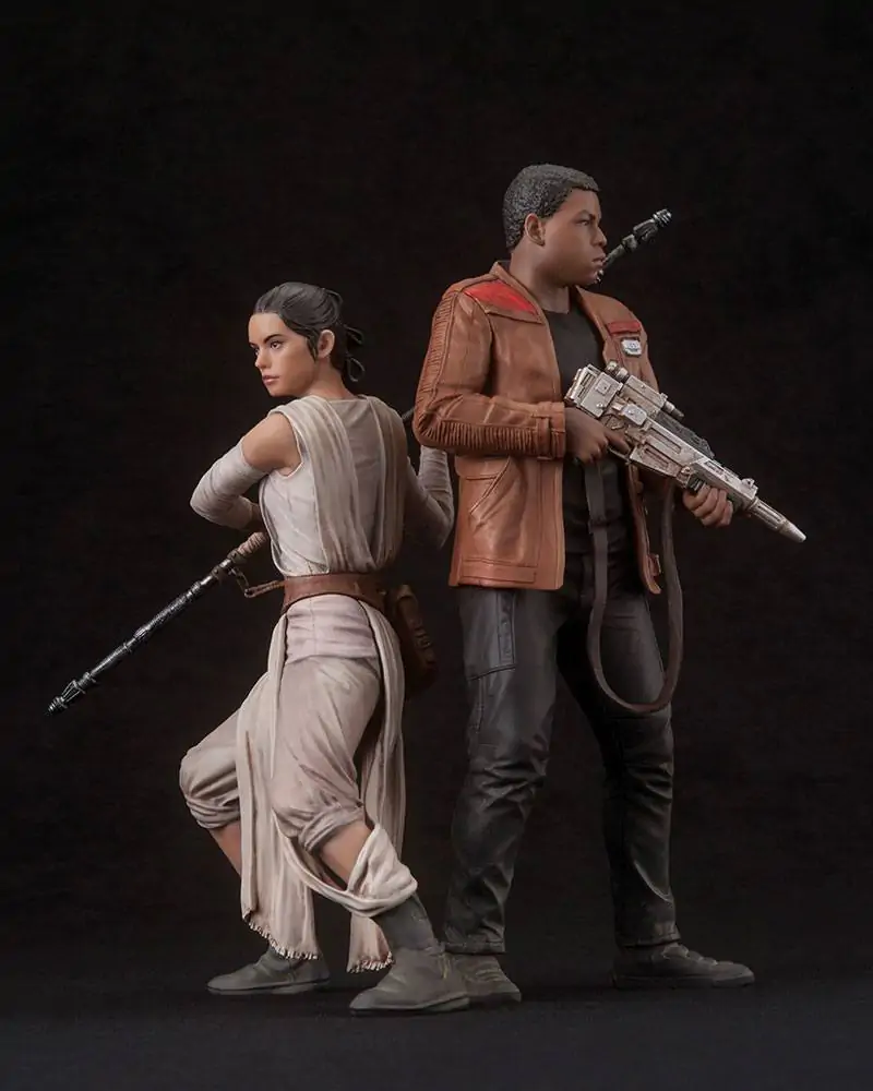 Star Wars Episode VII ARTFX+ Statue 2-Pack Rey & Finn 15 - 18 cm product photo