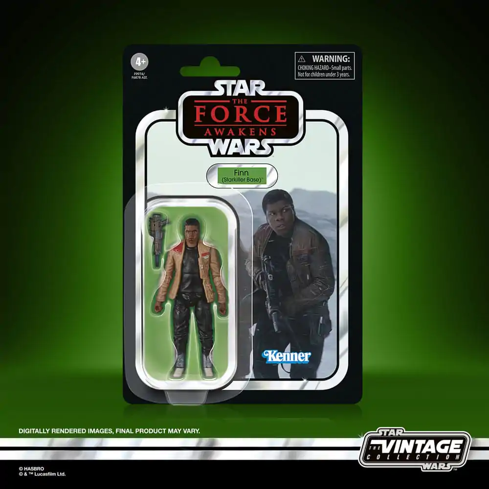 Star Wars Episode VII Vintage Collection Action Figure Finn (Starkiller Base) 10 cm product photo