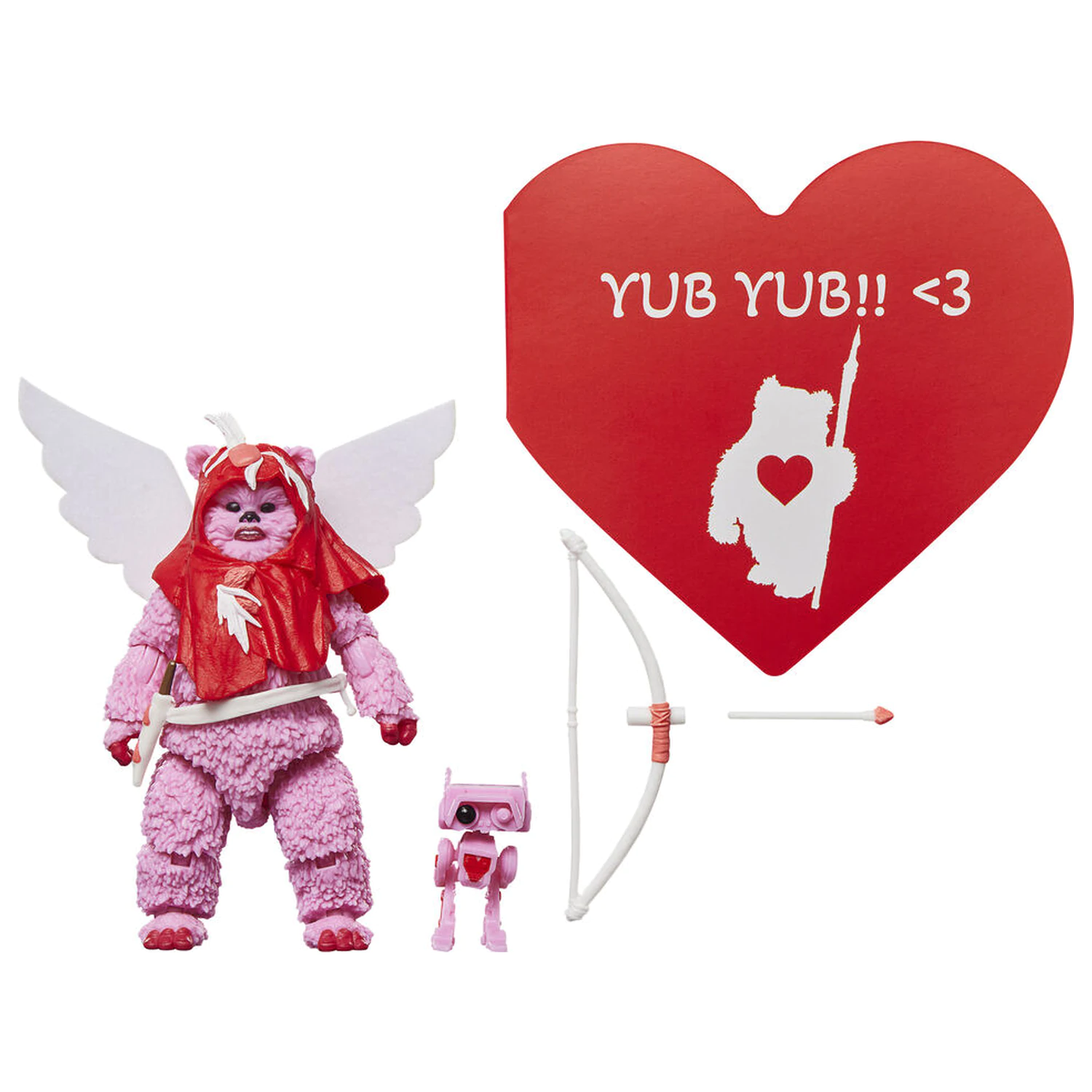 Star Wars Ewok Valentine's Day Edition figure  product photo