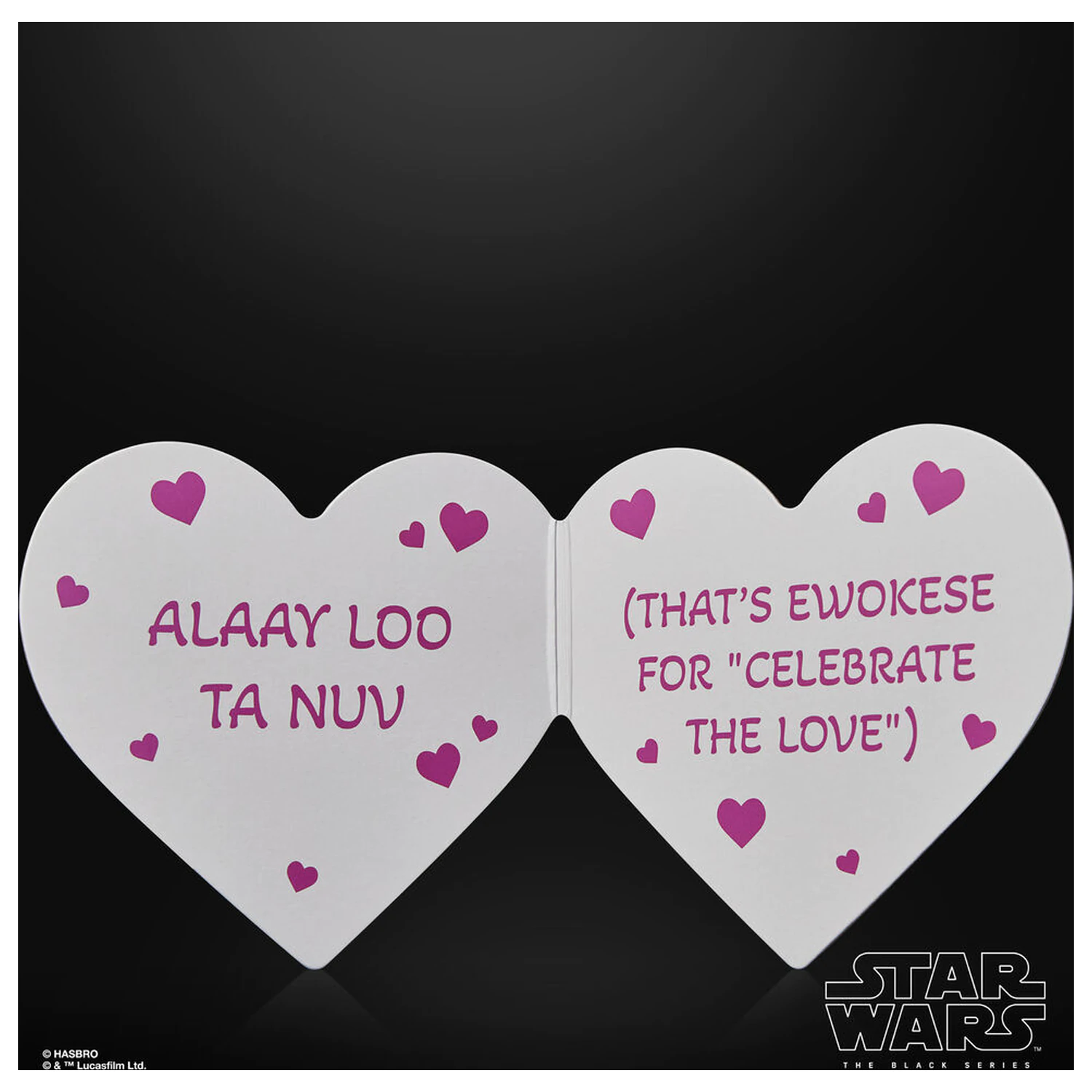 Star Wars Ewok Valentine's Day Edition figure  product photo