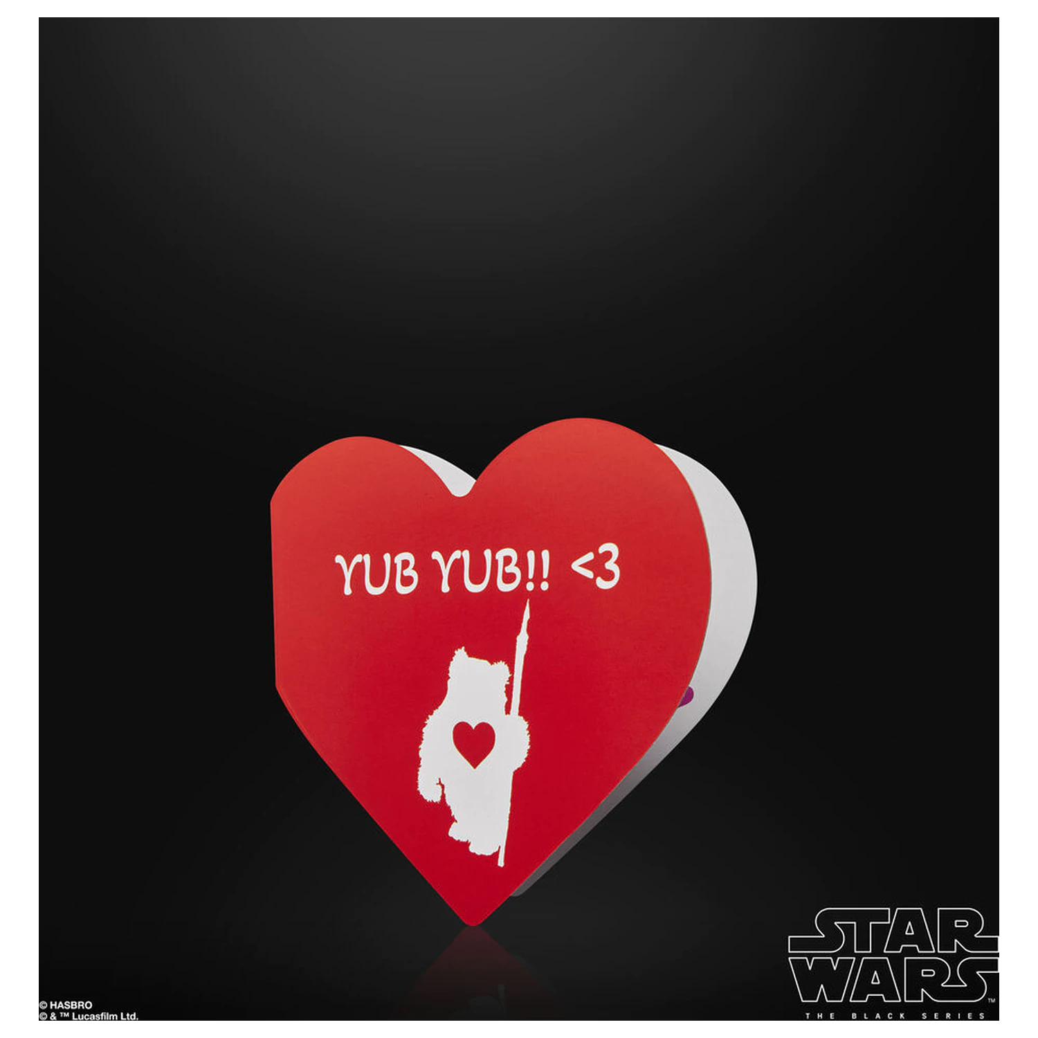 Star Wars Ewok Valentine's Day Edition figure  product photo