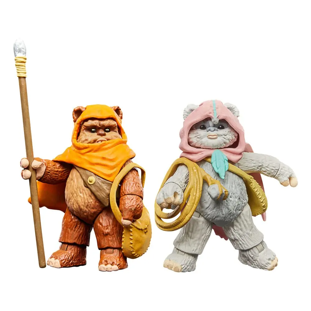 Star Wars: Ewoks Vintage Collection Action Figures Wicket W Warrick & Kneesaa 10 cm product photo