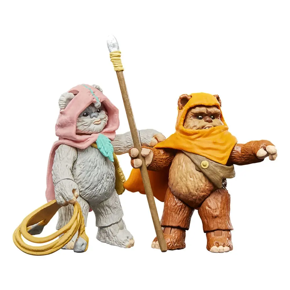 Star Wars: Ewoks Vintage Collection Action Figures Wicket W Warrick & Kneesaa 10 cm product photo