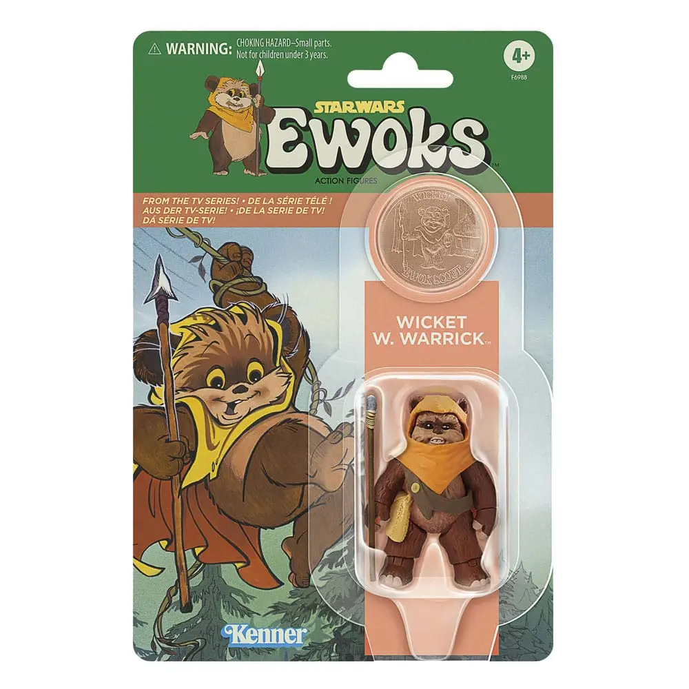 Star Wars: Ewoks Vintage Collection Action Figures Wicket W Warrick & Kneesaa 10 cm product photo