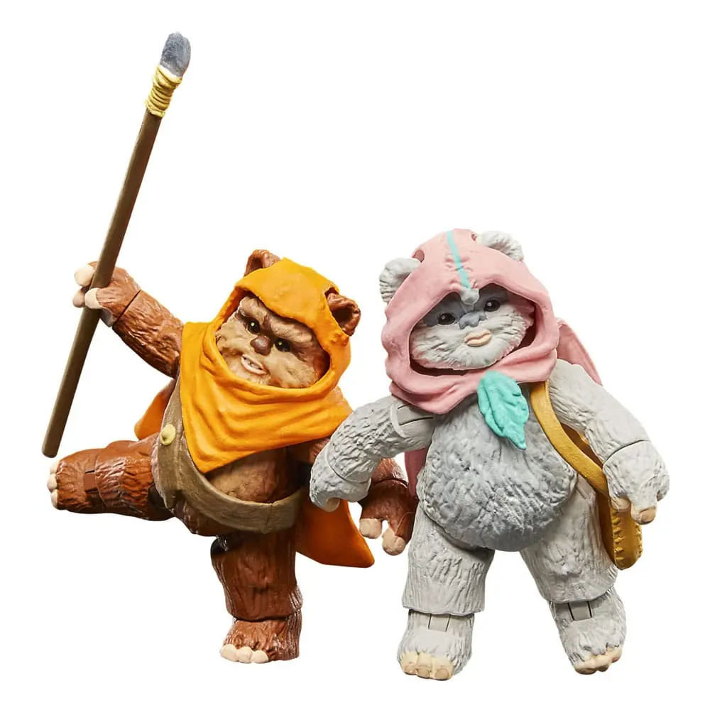 Star Wars: Ewoks Vintage Collection Action Figures Wicket W Warrick & Kneesaa 10 cm product photo