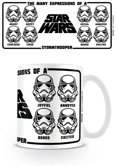 Star Wars Mug Expressions Of A Stormtrooper product photo