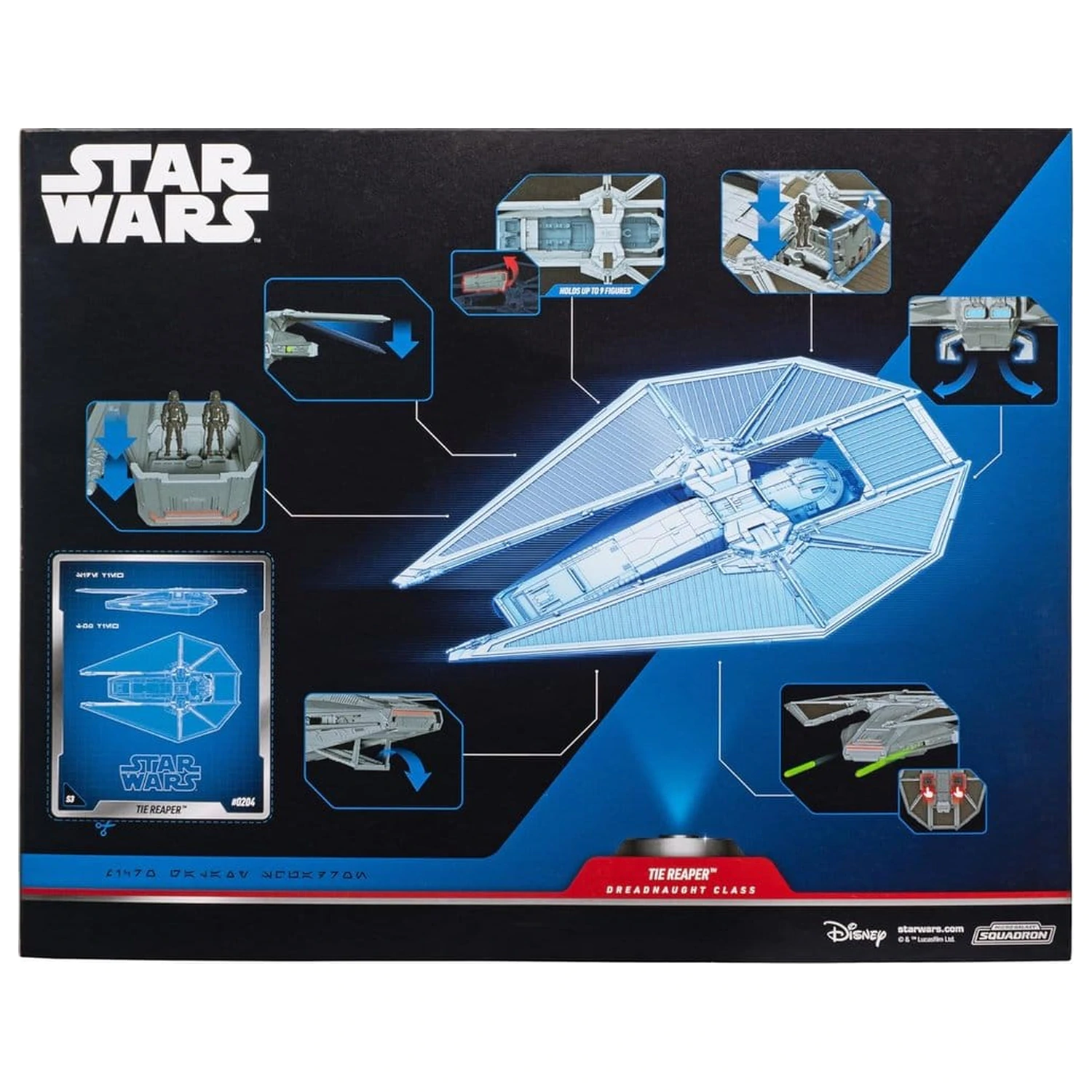 Star Wars Feature Vehicle Dreadnaught Class TIE Reaper Attack Lander 23 cm product photo