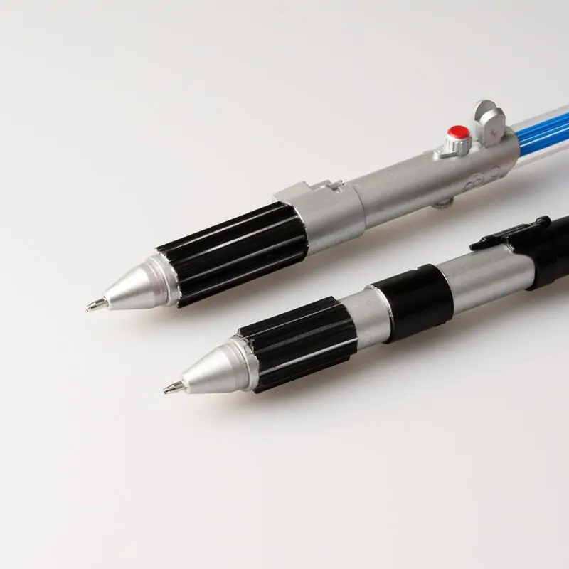 Star Wars Lightsaber set 2 pens with light product photo