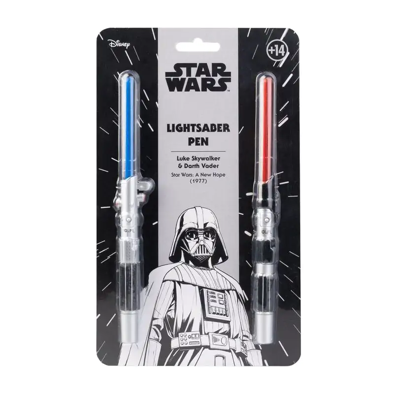 Star Wars Lightsaber set 2 pens with light product photo