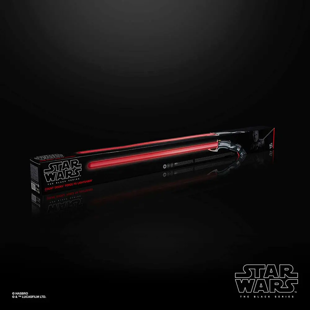 Star Wars Force Fx Dooku sable replica product photo