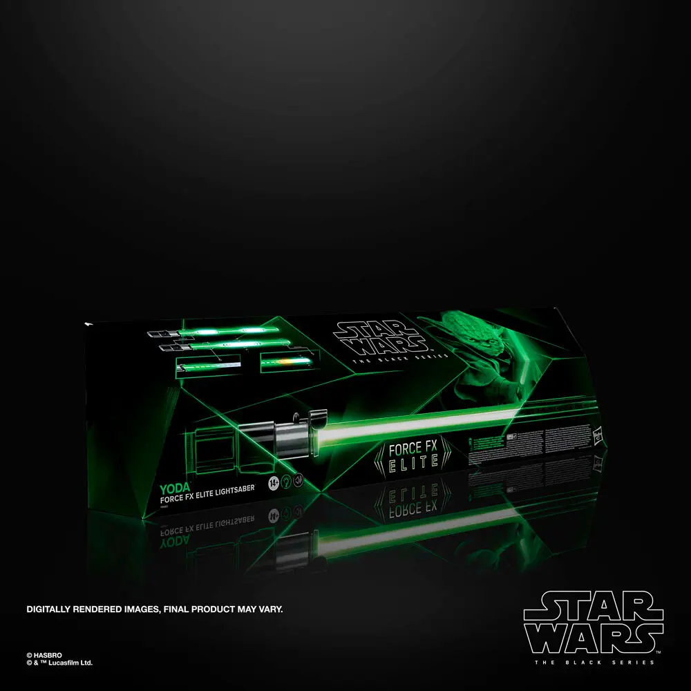 Star Wars Black Series Replica Force FX Elite Lightsaber Yoda termékfotó