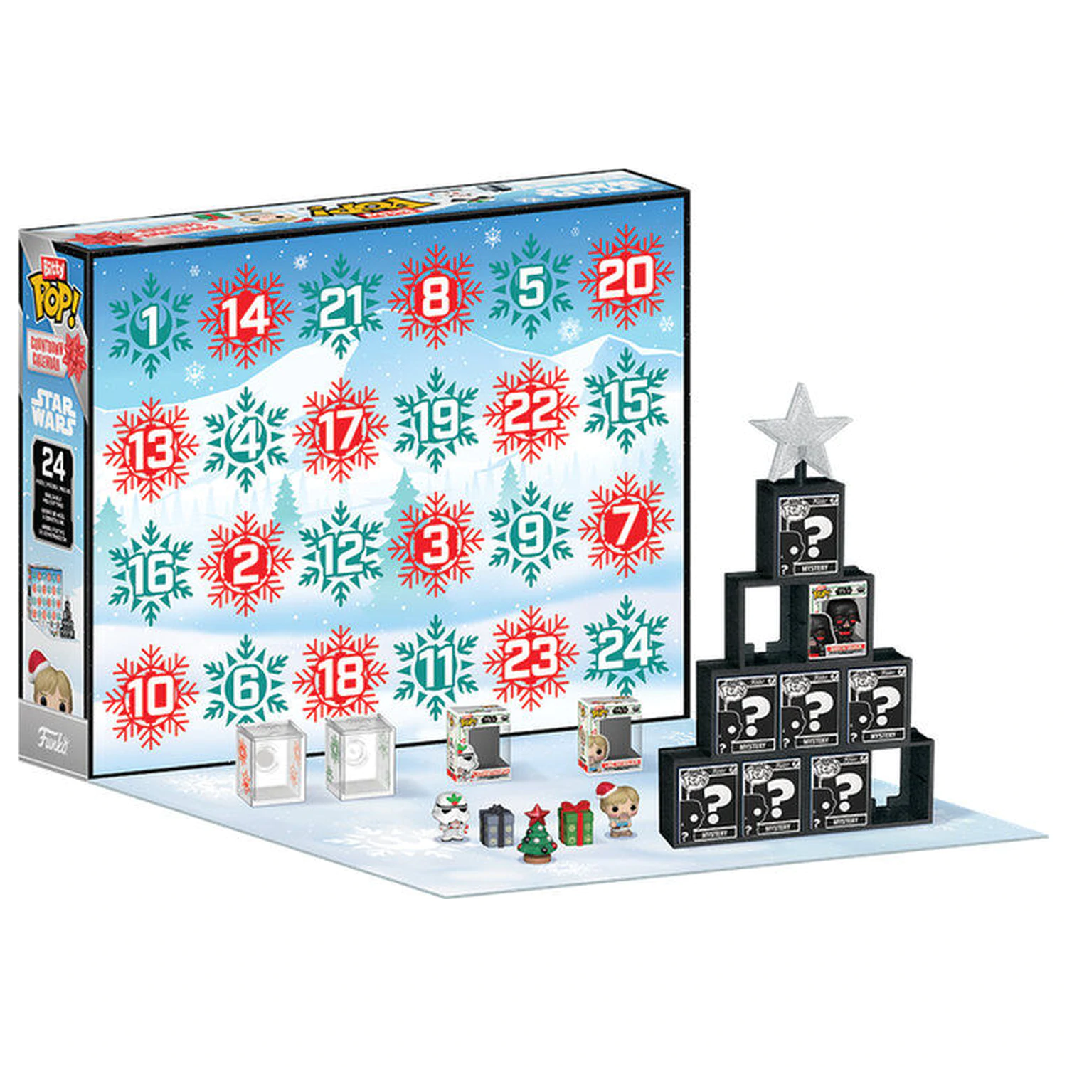 Funko Bitty Pop Advent Calendar Star Wars product photo
