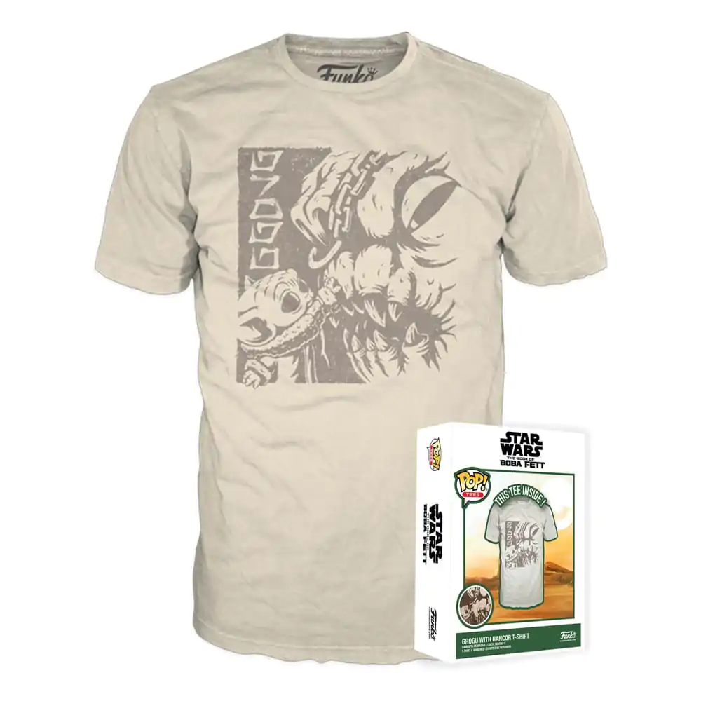 Star Wars Boxed Tee T-Shirt Grogu w/Rancor product photo