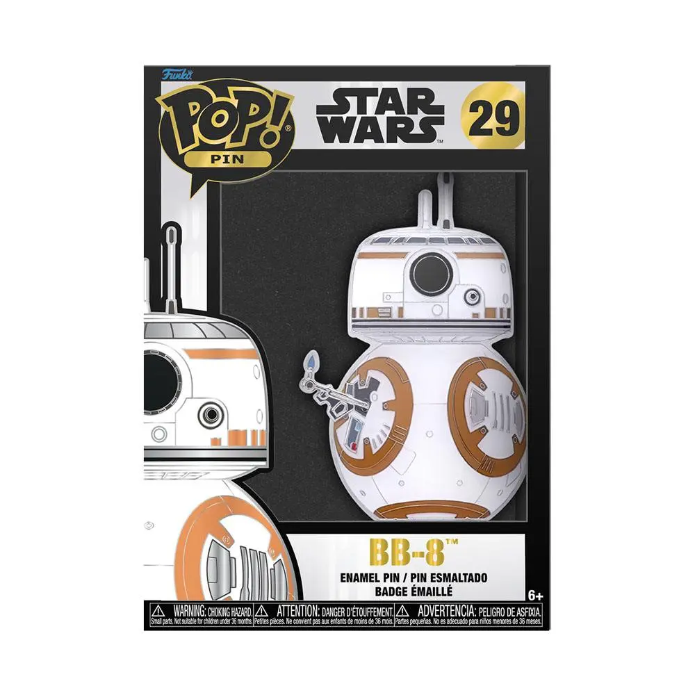 Star Wars POP! Enamel Pin BB-8 10 cm product photo