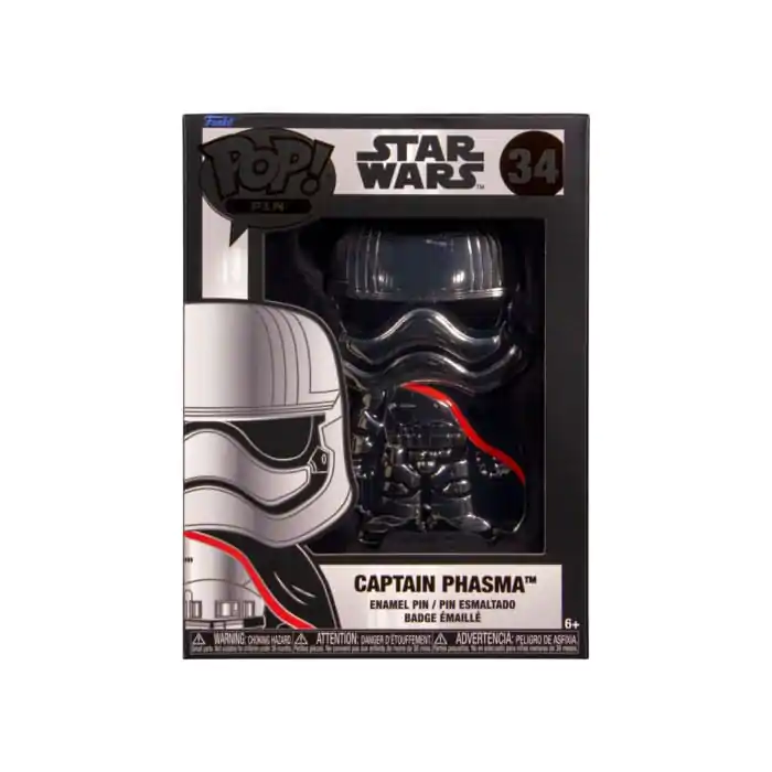 Star Wars POP! Enamel Pin Captain Phasma 10 cm product photo