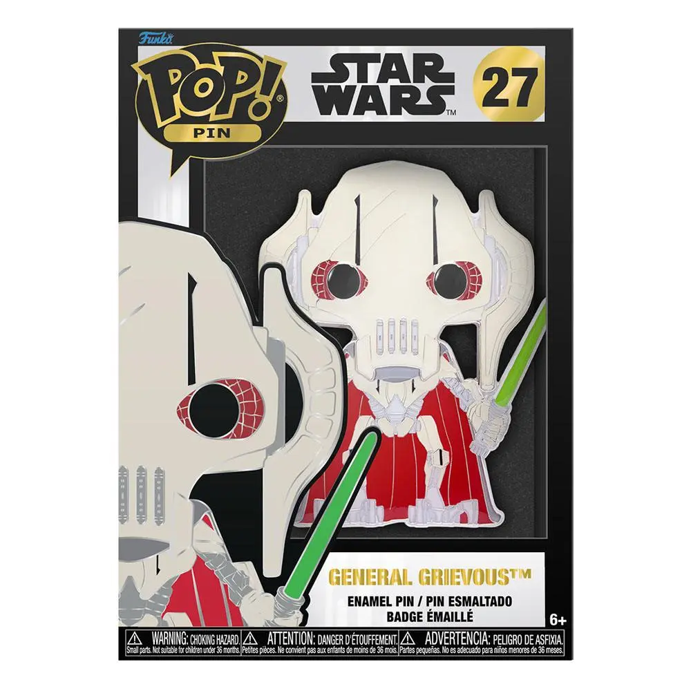 Star Wars POP! Enamel Pin General Grievous 10 cm product photo